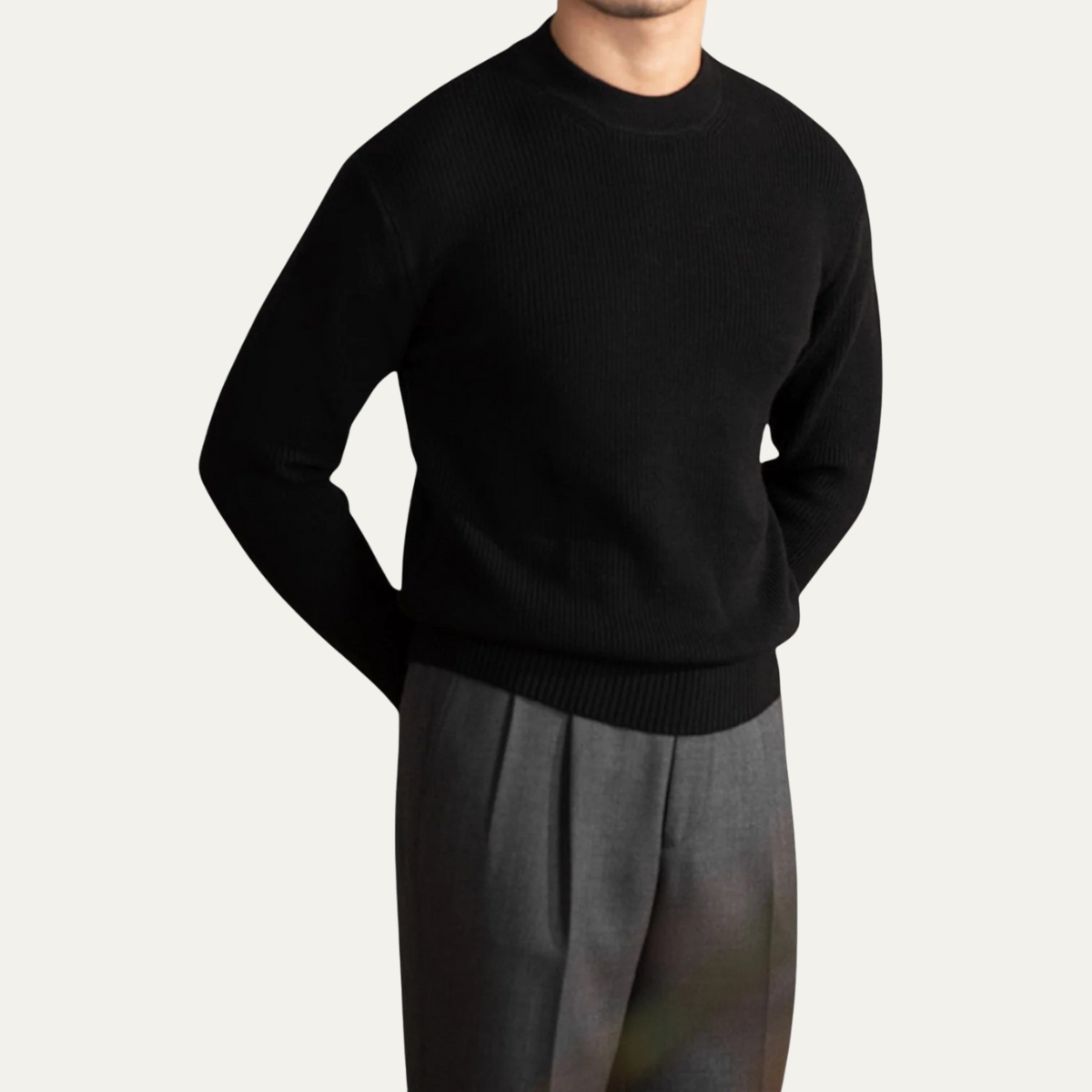 The Sunningdale Men's Wool Blend Crew Neck Jumper