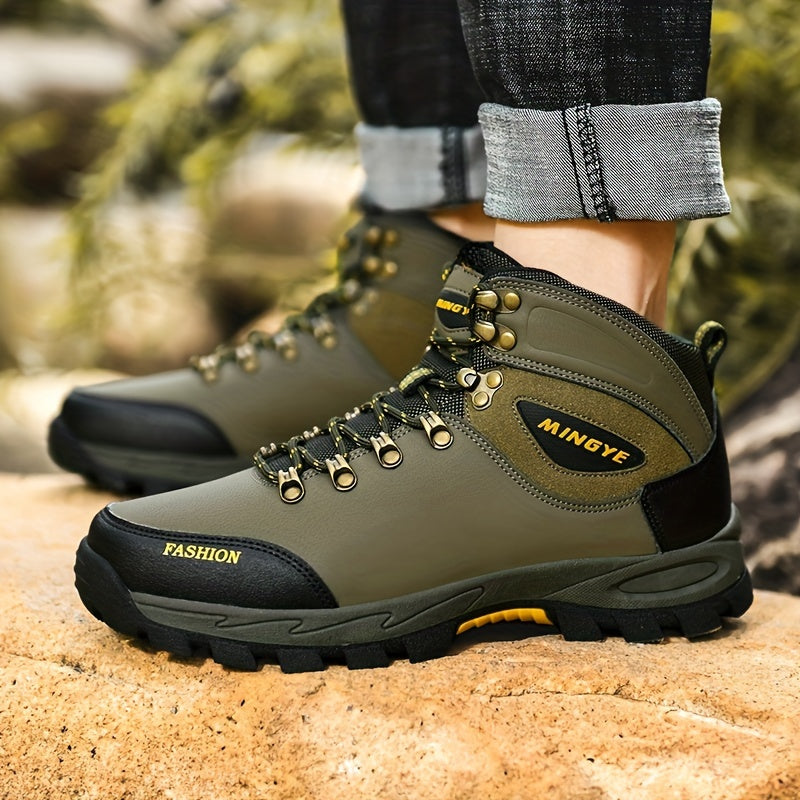 Xerion | Men’s High-Cut Hiking Boots with Lace-Up Outdoor Design
