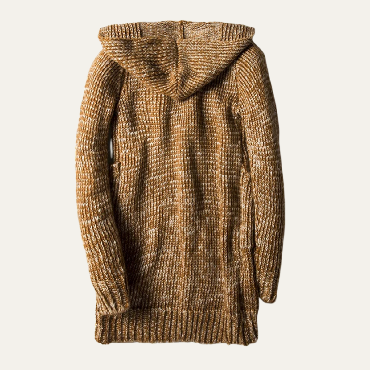 The Porto Cesareo Men’s Warm Casual Thick Knitted Hooded Cardigan