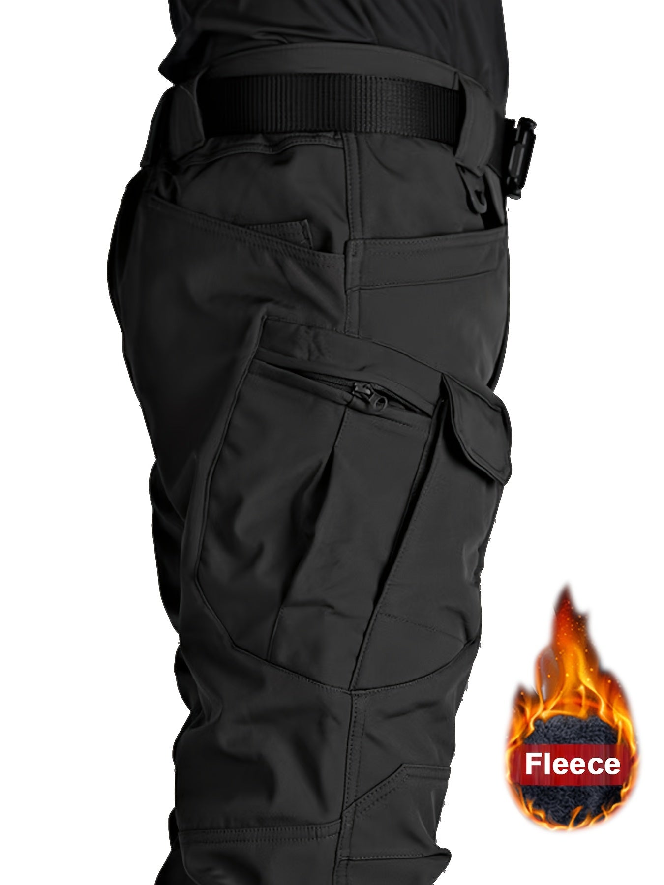 Janik | Men's Thermal Cargo Pants with Fleece Lining – Ultimate Comfort and Practicality