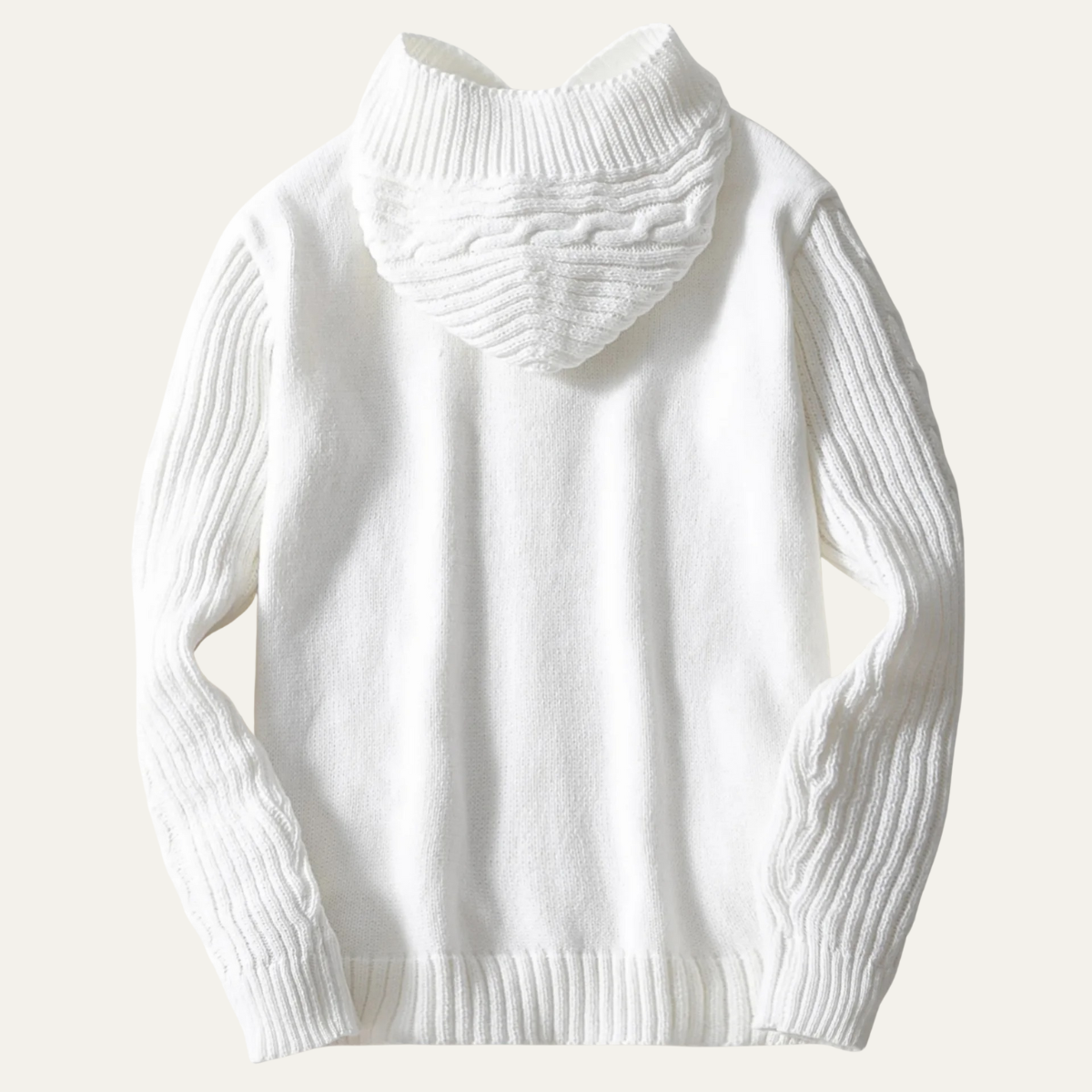 The Conwy Men's Chunky Cable Knit Winter Cardigan