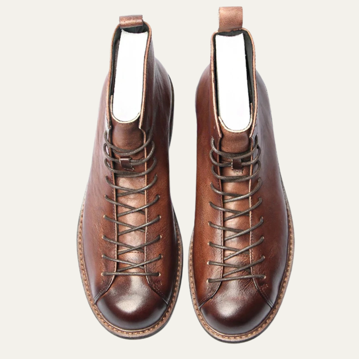 The Cranleigh Men's Outdoor Rustic Lace Up Leather Boots