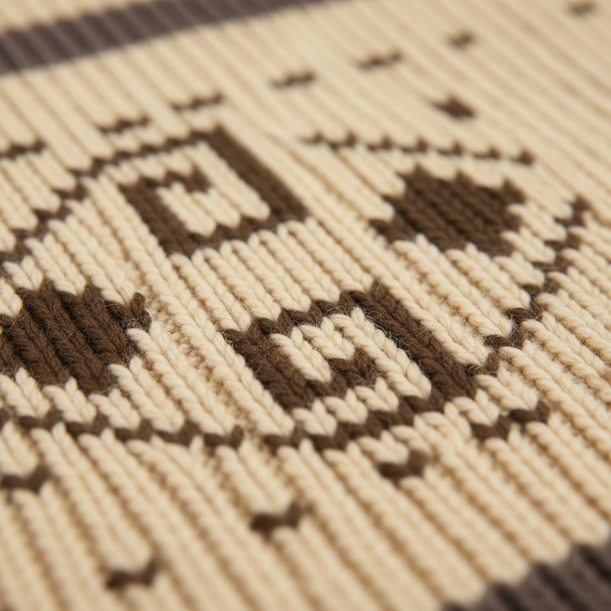 The Corvara Men’s Winter Shawl Collar Cardigan with Aztec Pattern