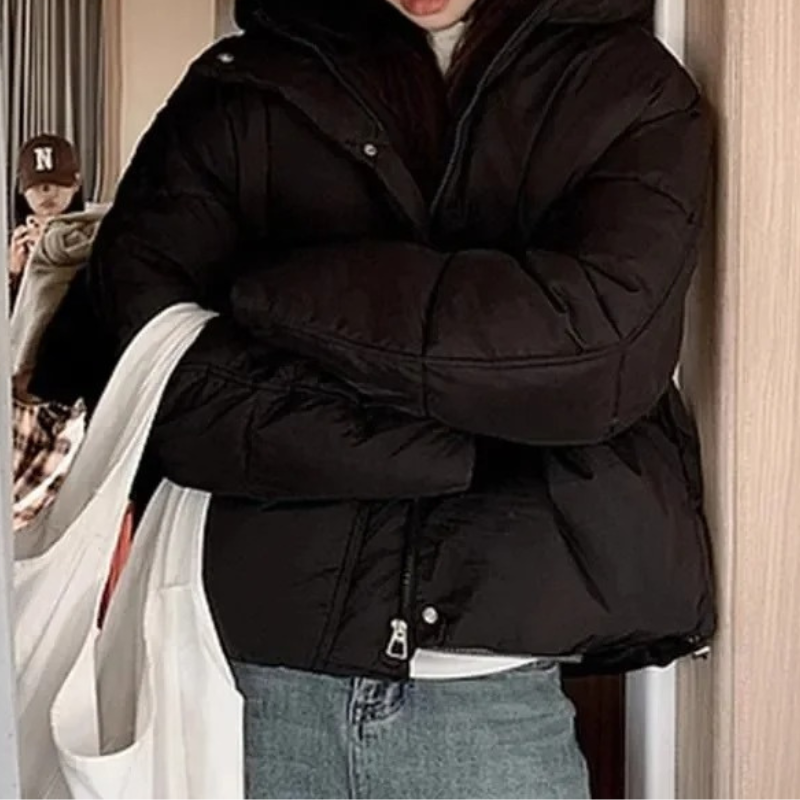 Talia | Women's Hooded Padded Winter Jacket – Stylish and Warm Design