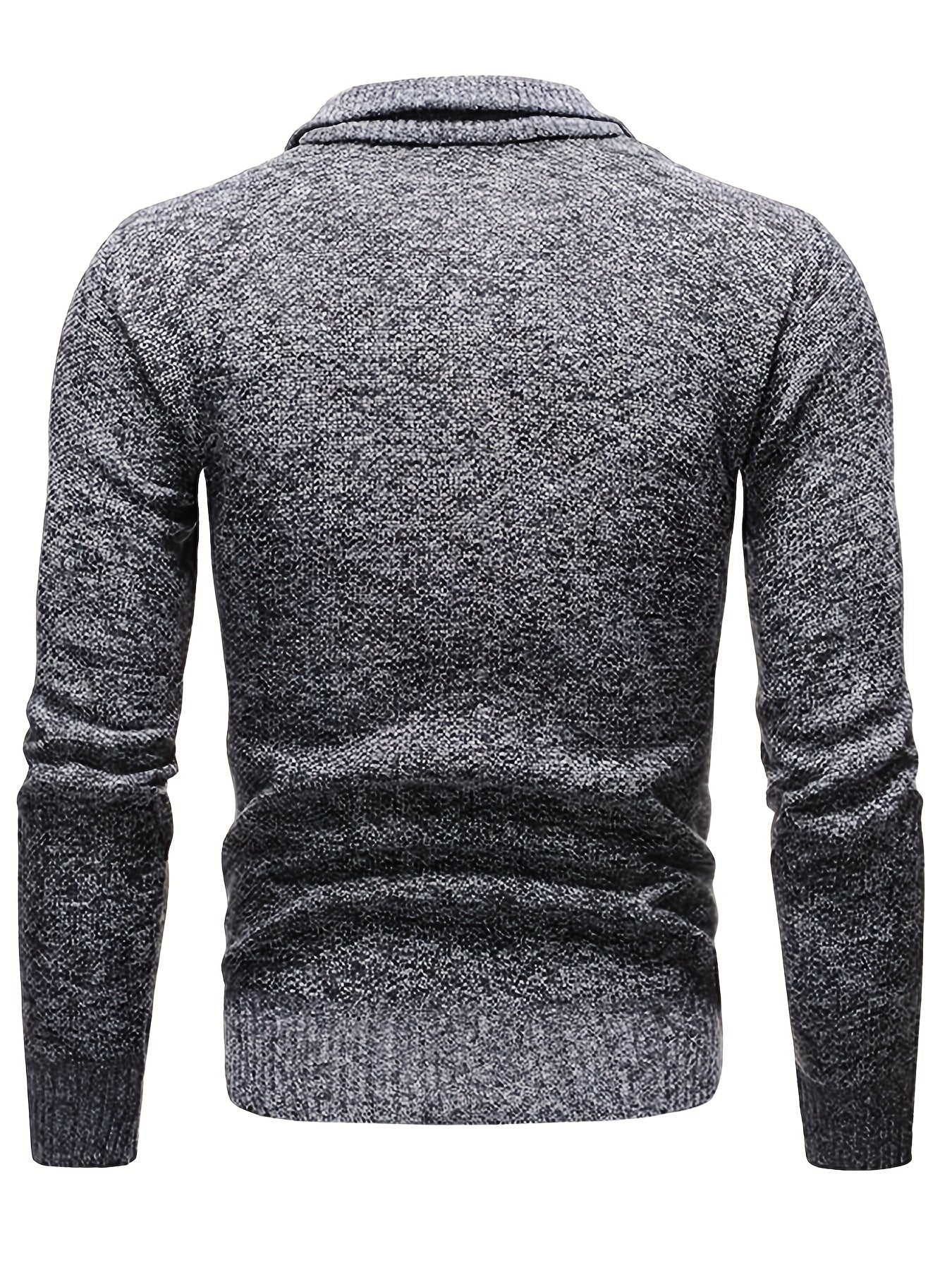 Freddie | Men's Zipped Stand Collar Casual Sweater – Comfortable & Stylish Everyday Wear