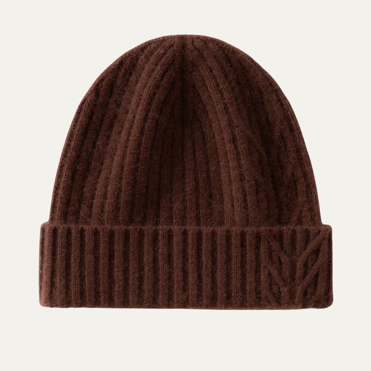 The Wentworth Men&#39;s Luxury Ribbed Knit Cashmere Beanie