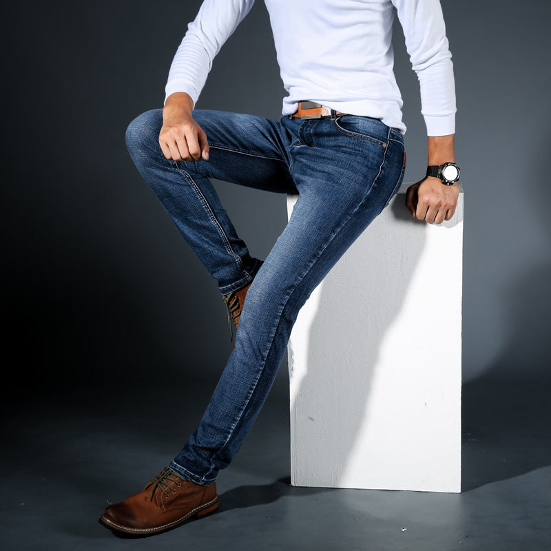 Garrett | Men's Slim Fit Stretch Jeans – Comfortable, Shaping & Versatile Denim