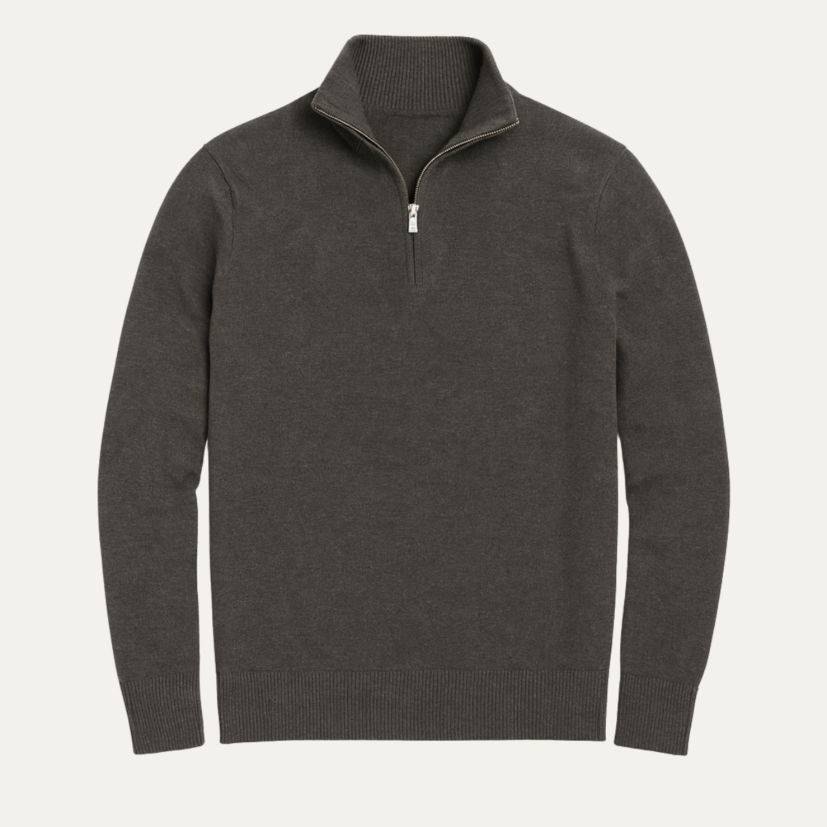 The Kidlington Men&#39;s Quarter Zip Lightweight Knit Jumper