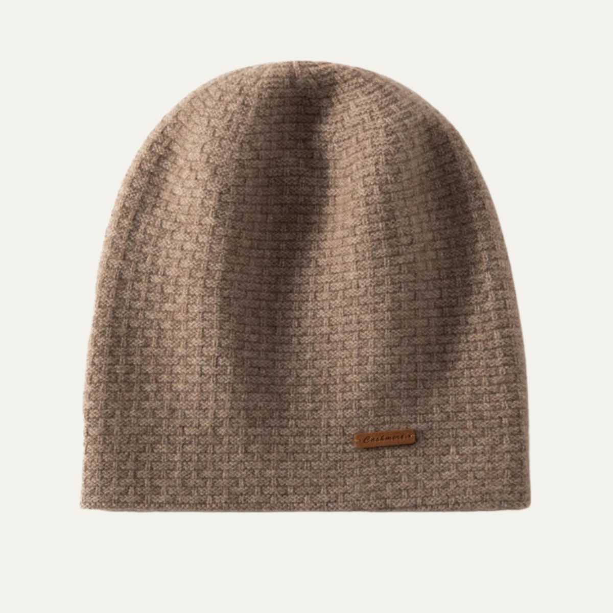 The Westbury Trendy Ribbed Knit Cashmere Beanie