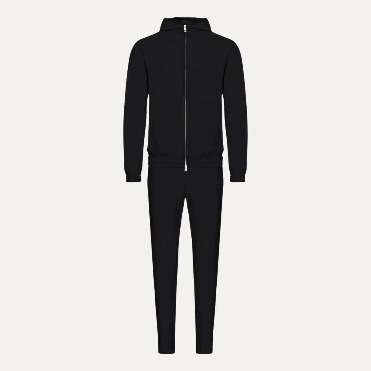 The Phantom Black Luxury Men’s Modern Co Ord Lounge Wear Set