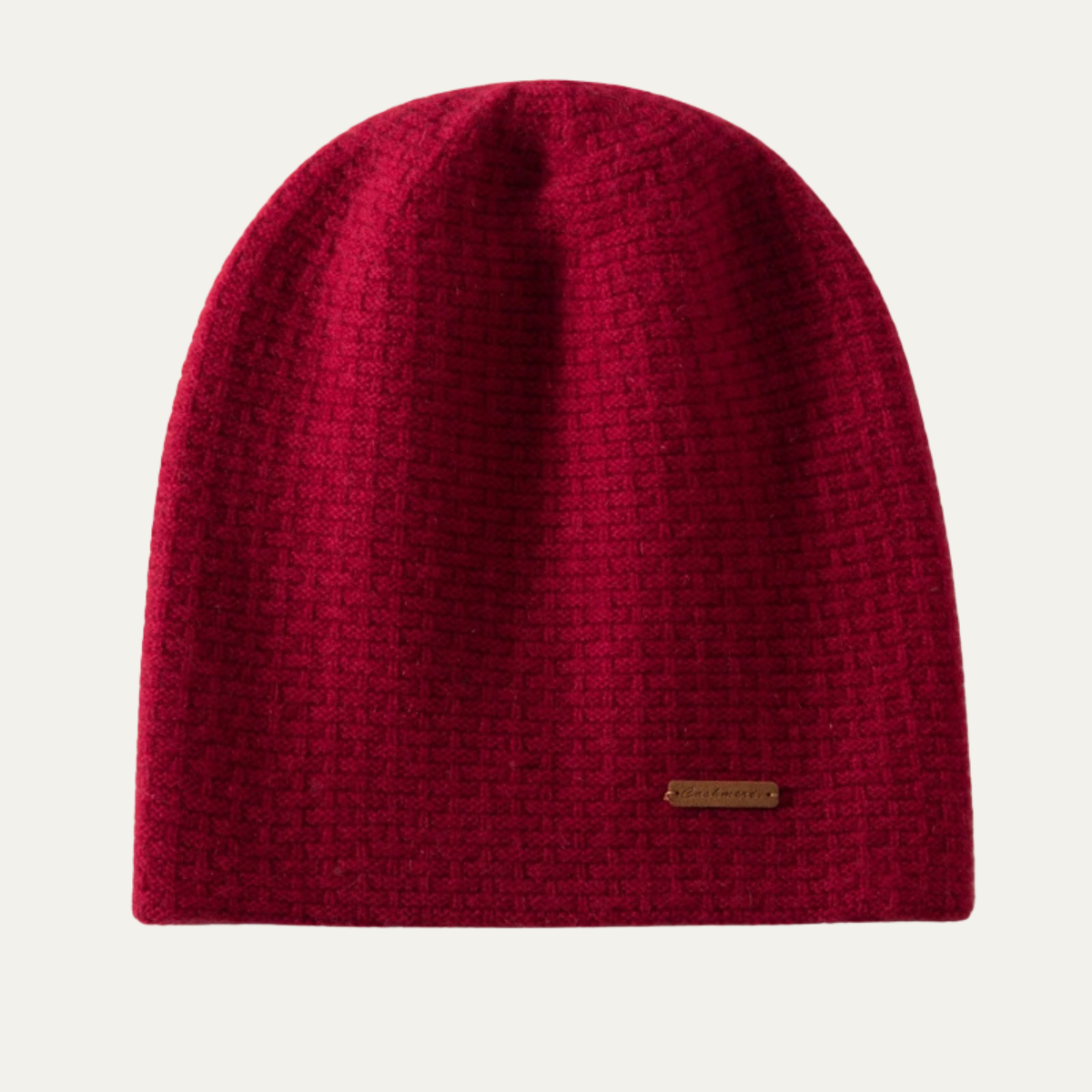 The Westbury Trendy Ribbed Knit Cashmere Beanie