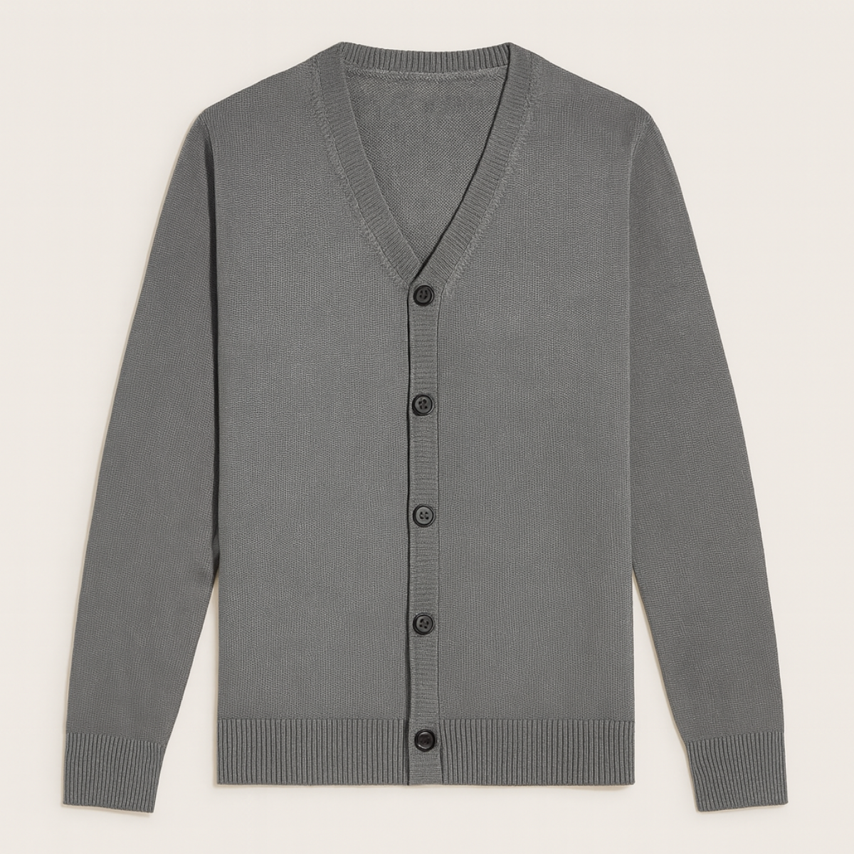 The Gloucester Men’s Trendy V Neck Lightweight Button Cardigan