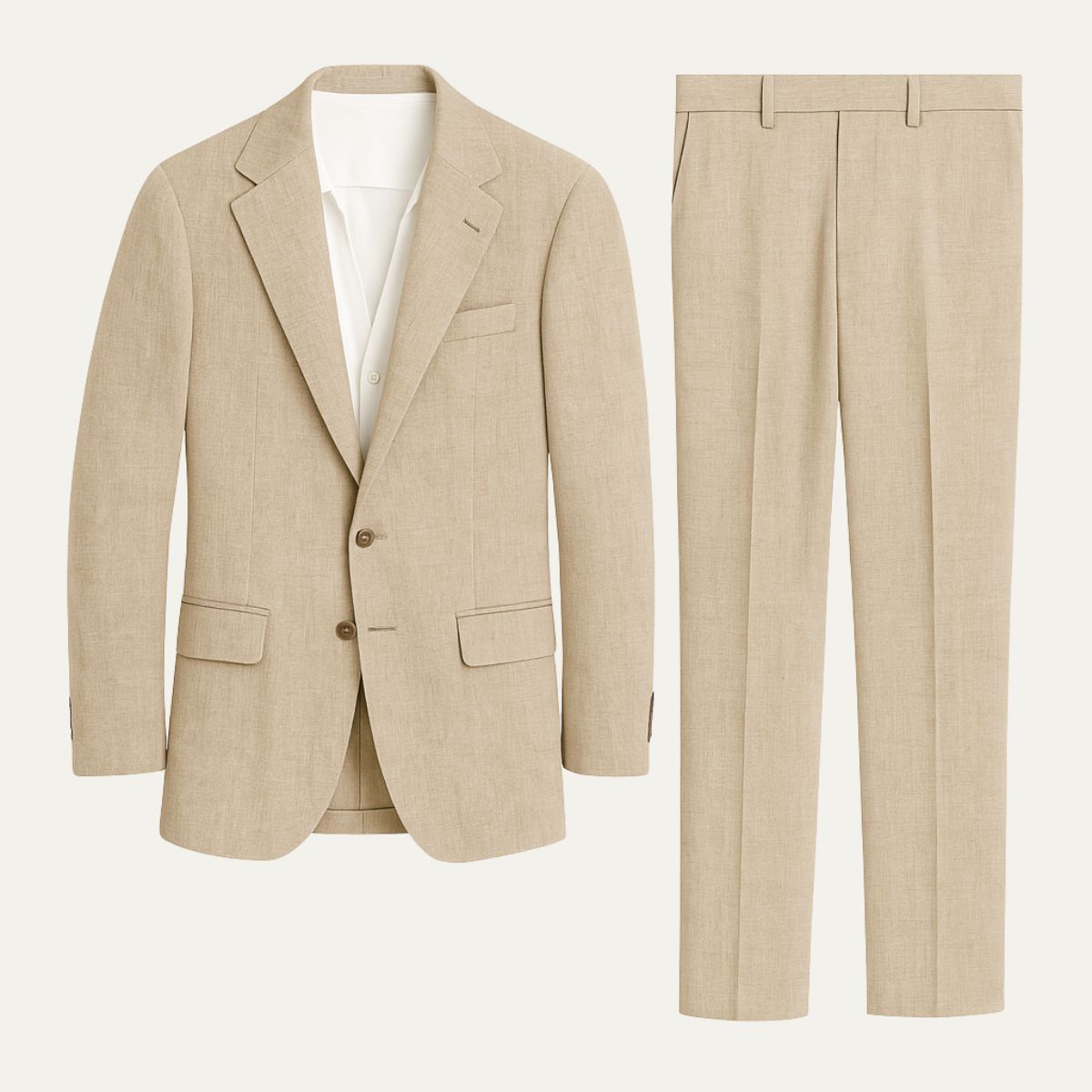 The Amalfi Linen Wedding Guest Men Suit
