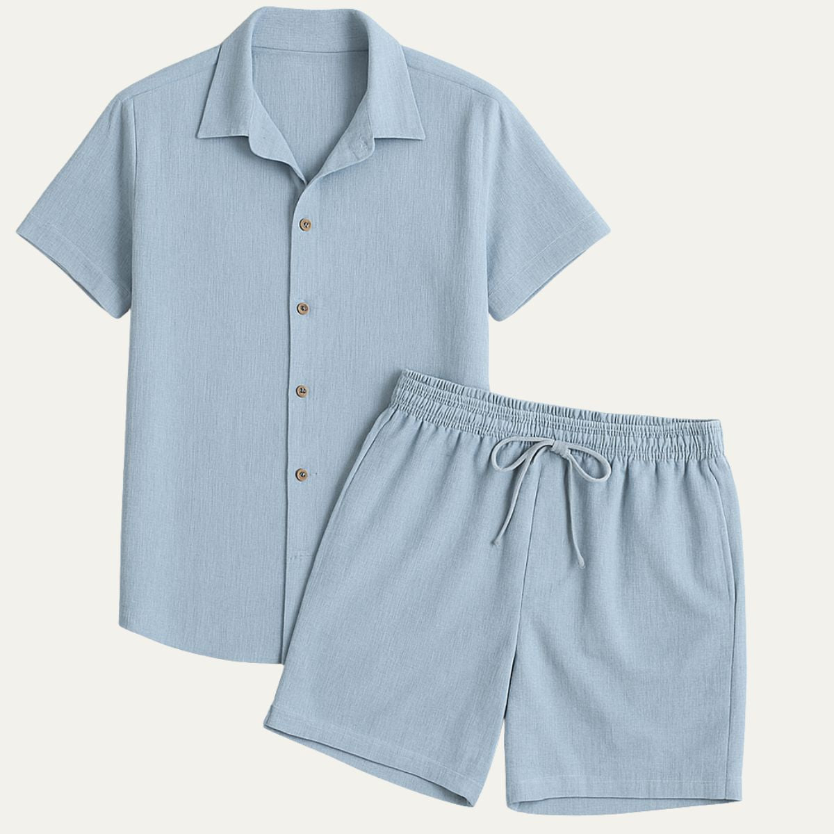 The Corsica Linen Set – Summer Shirt & Trousers for Men