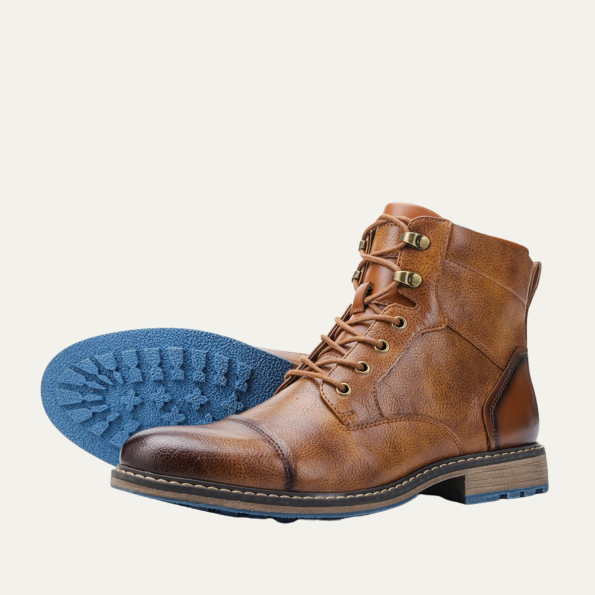 The Derbyshire Men's Rugged Adventure Outdoor Leather Boots