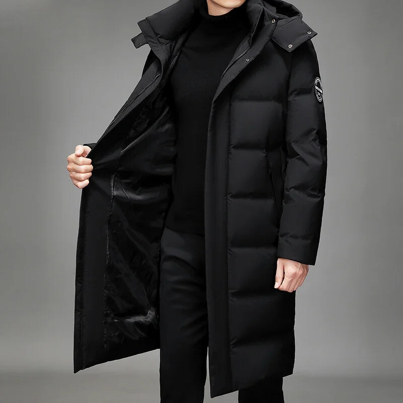 Damian | Men's Winter Coat with Adjustable Hood and Warm Lining