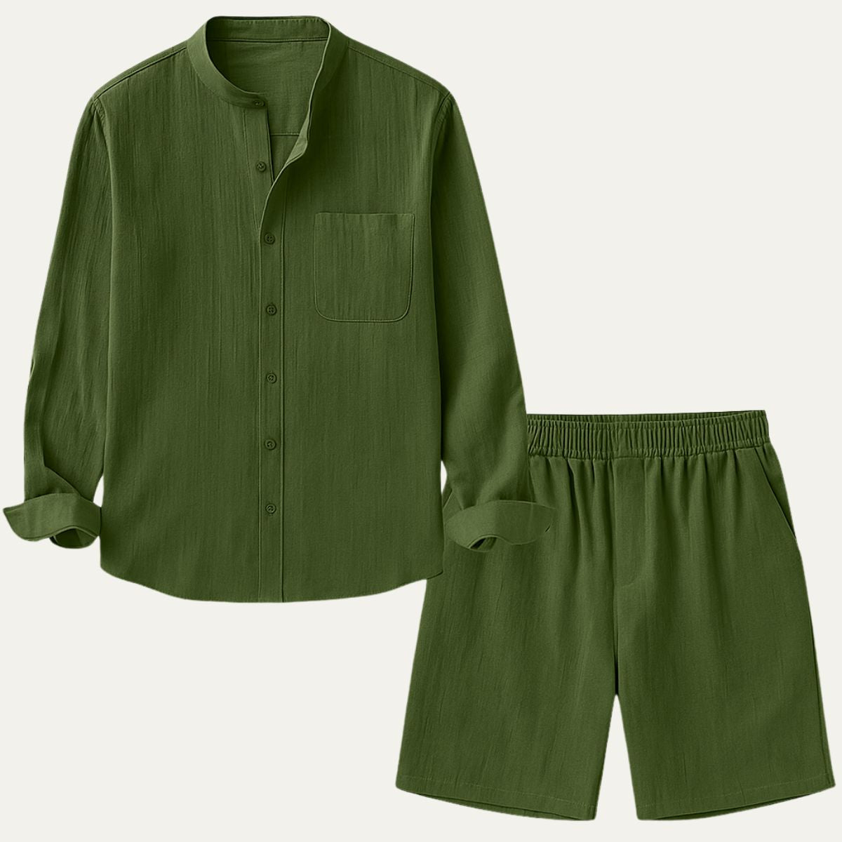 The Algrave Linen Set – Summer Co Ord for Men