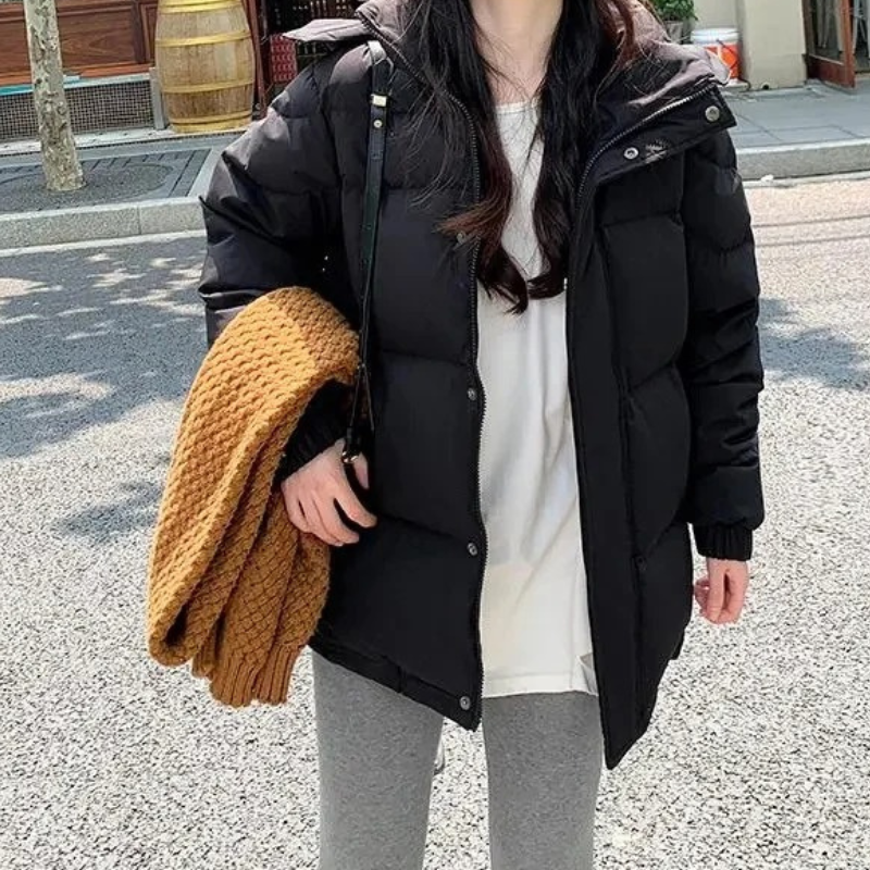 Liana | Women's Padded Winter Jacket with Hood