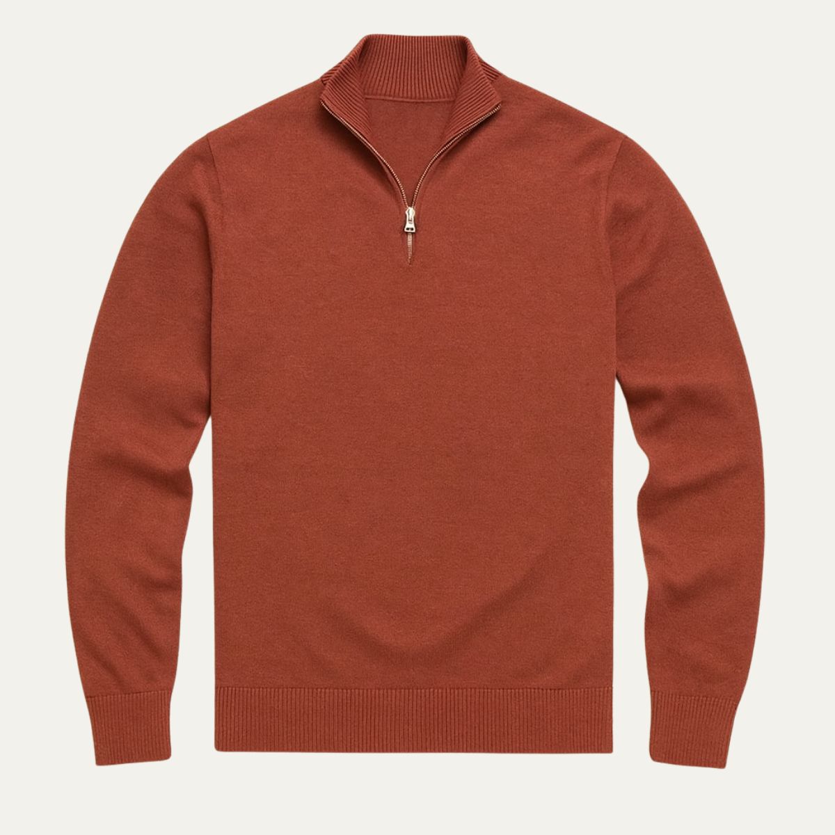 The Bronx Modern Quarter Zip Jumper for Men