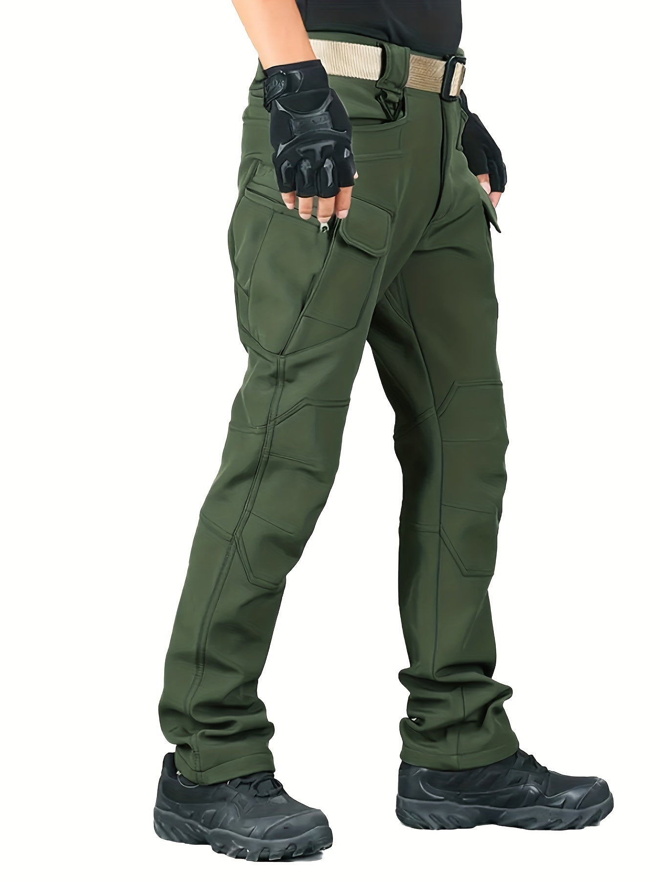 Janik | Men's Thermal Cargo Pants with Fleece Lining – Ultimate Comfort and Practicality