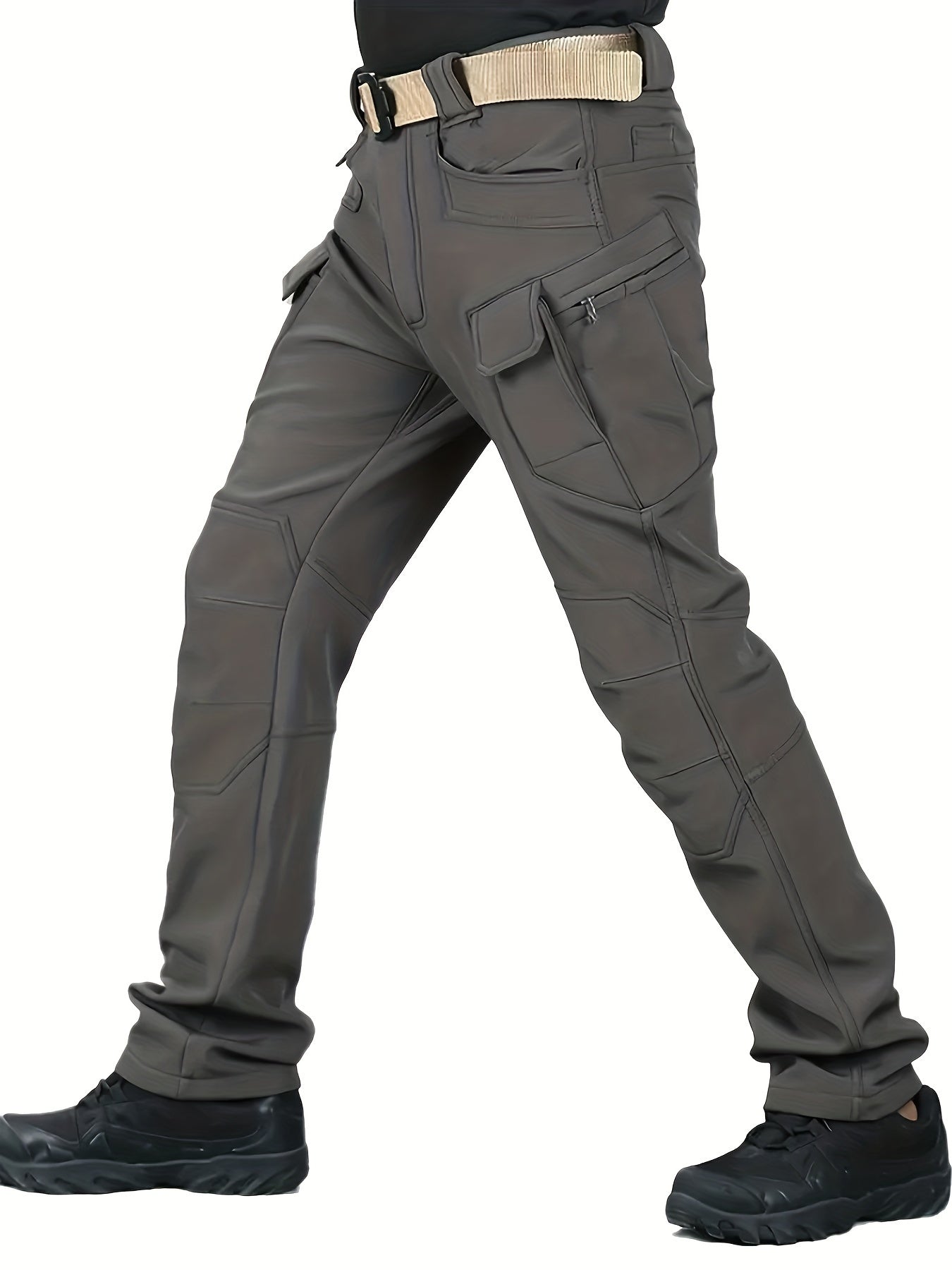 Janik | Men's Thermal Cargo Pants with Fleece Lining – Ultimate Comfort and Practicality