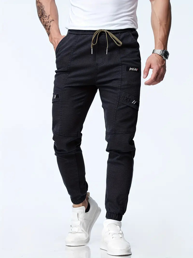 Nils | Men's Adjustable Waist Jogging Trousers with Pockets