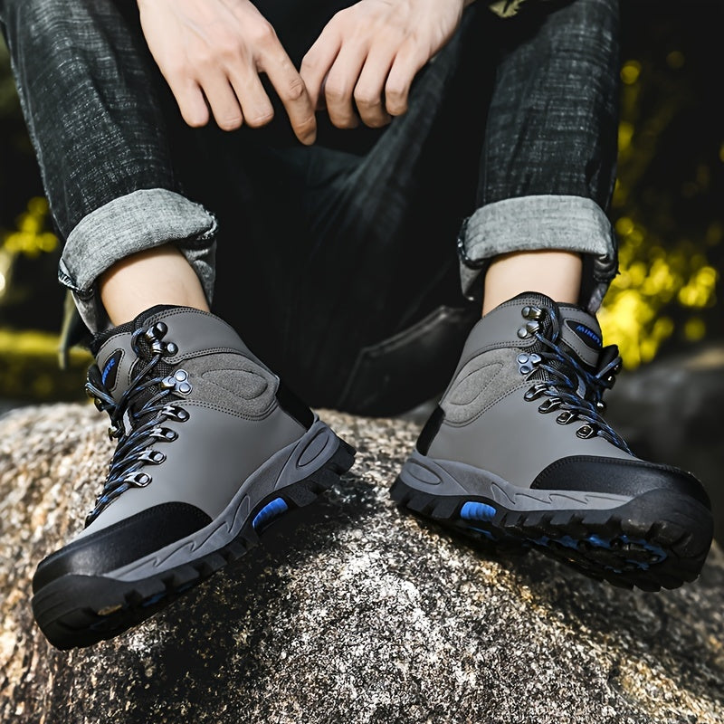 Xerion | Men’s High-Cut Hiking Boots with Lace-Up Outdoor Design