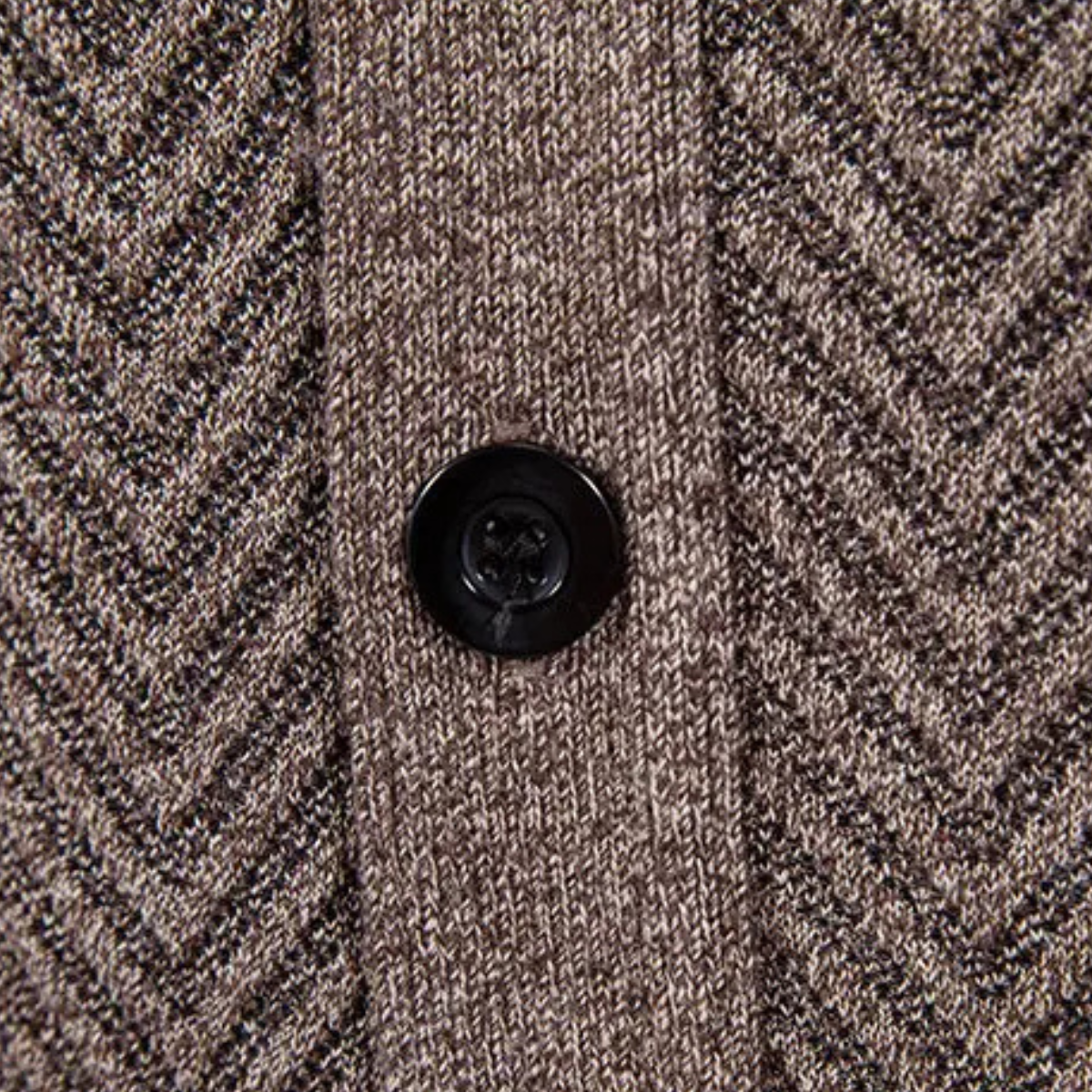 The Murano Men's Slimt Fit Knitted Button Up V Neck Cardigan