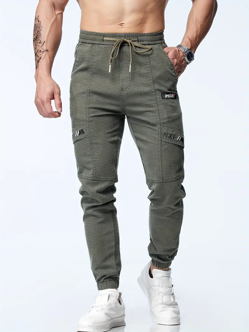 Nils | Men's Adjustable Waist Jogging Trousers with Pockets