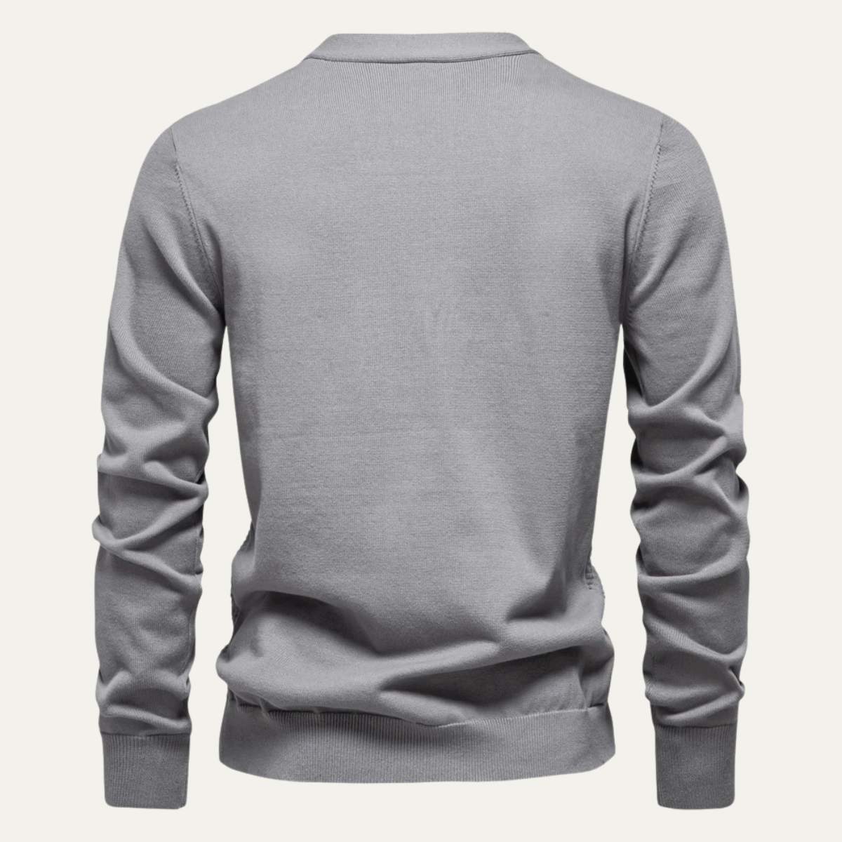 The Dulwich Men's Casual V Neck Button Up Knit Cardigan