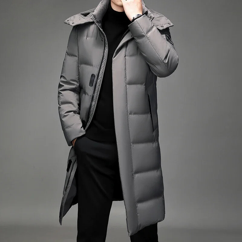 Damian | Men's Winter Coat with Adjustable Hood and Warm Lining