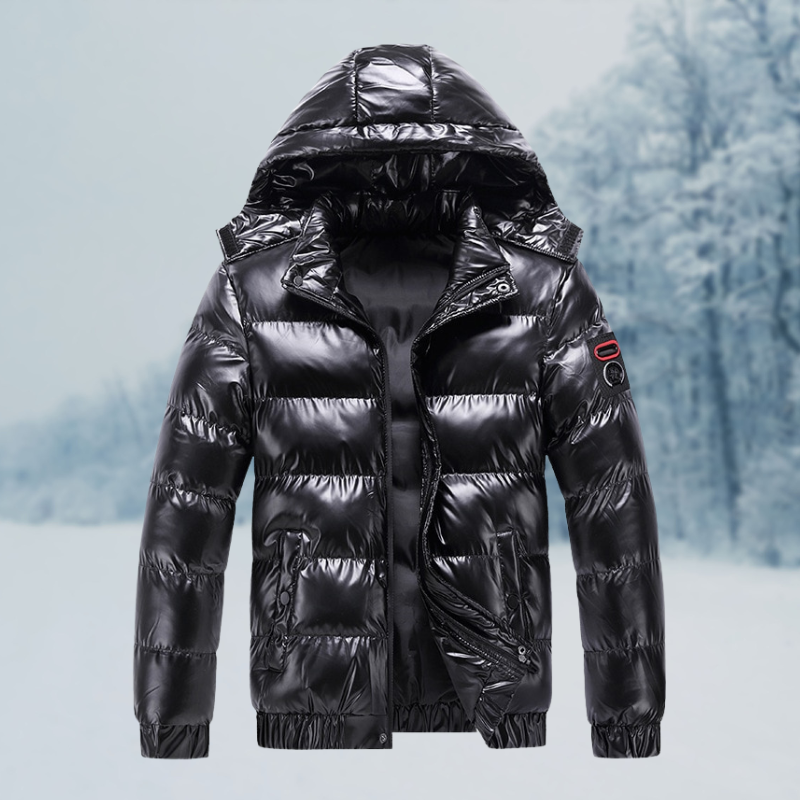 Jasper | Men’s Waterproof Padded Quilted Winter Jacket with Hood