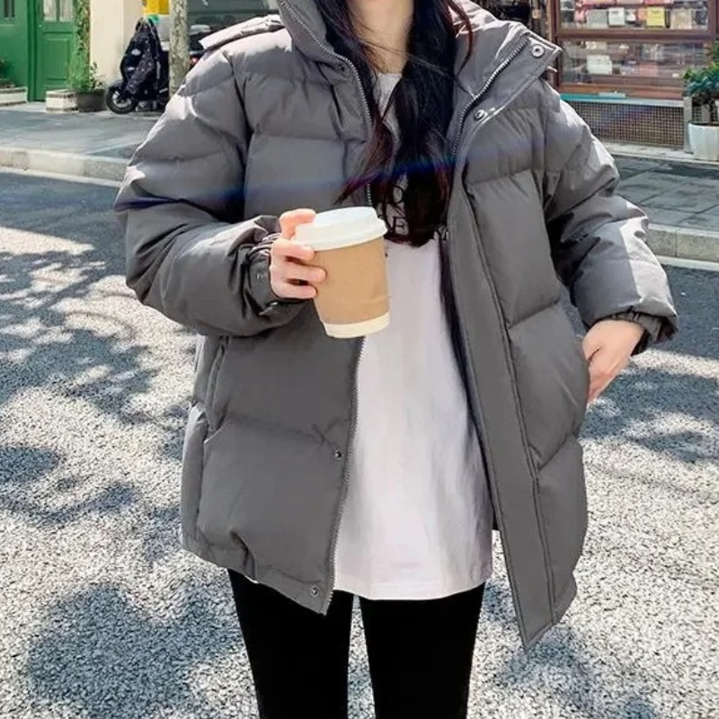 Liana | Women's Padded Winter Jacket with Hood