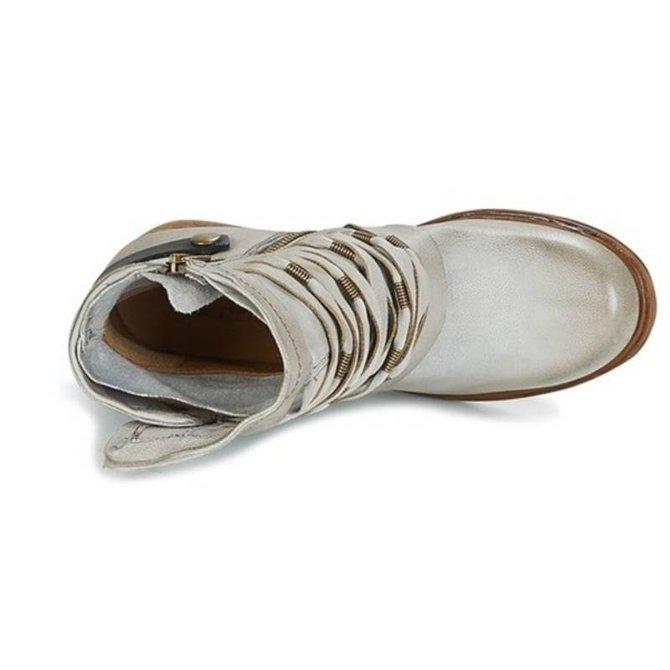 Elea | Women's Retro Ankle Boots with Stylish Block Heel & Side Zip