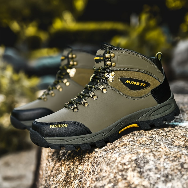 Xerion | Men’s High-Cut Hiking Boots with Lace-Up Outdoor Design