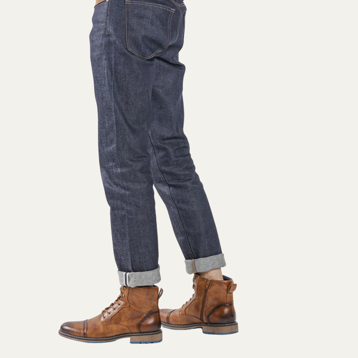 The Derbyshire Men's Rugged Adventure Outdoor Leather Boots