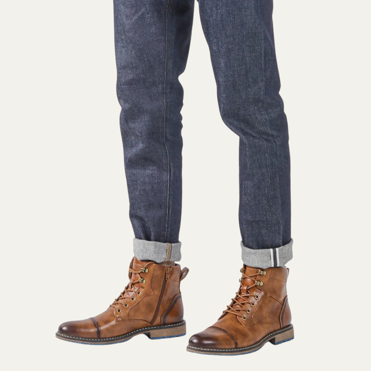 The Whitstable Men’s Casual Lace Up Leather Ankle Boots