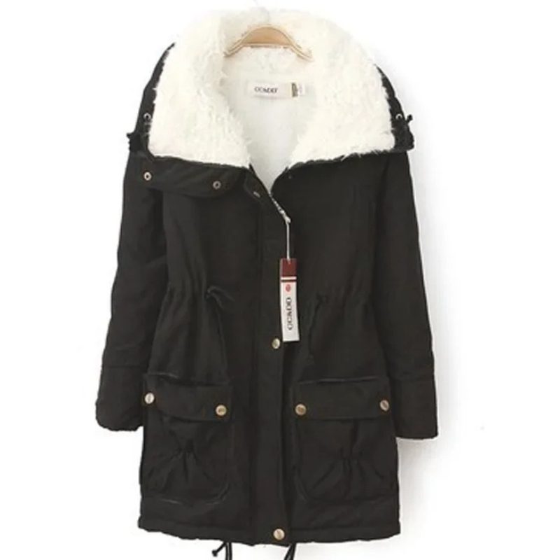 Riana | Women's Lightweight Winter Jacket with Fleece Lining and Drawstring