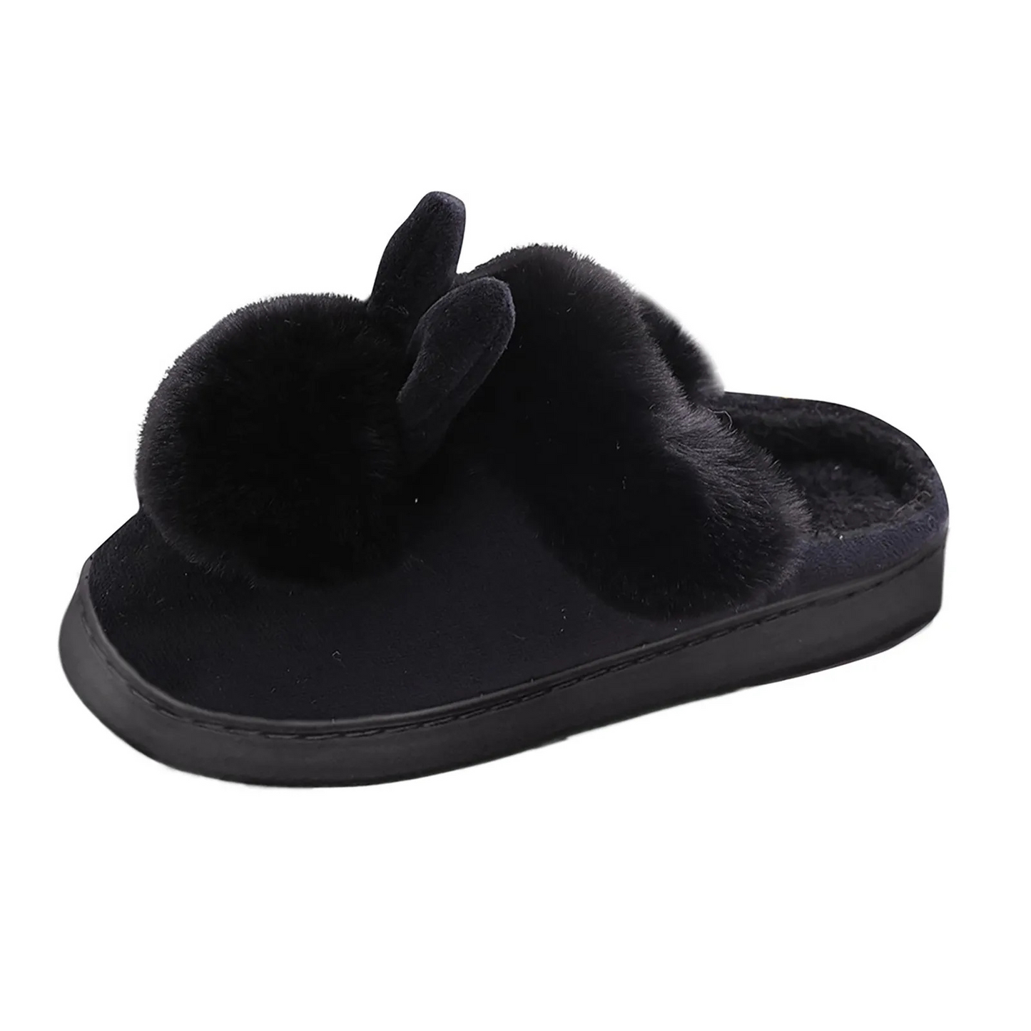 Malvina | Lightweight Furry Slippers with Adorable Ear Design