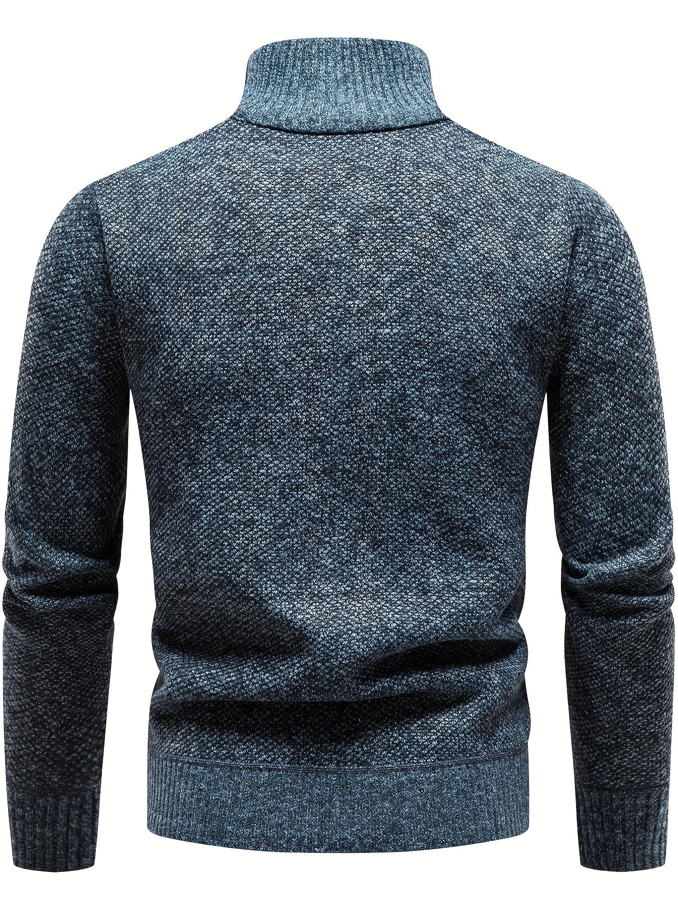 Freddie | Men's Zipped Stand Collar Casual Sweater – Comfortable & Stylish Everyday Wear