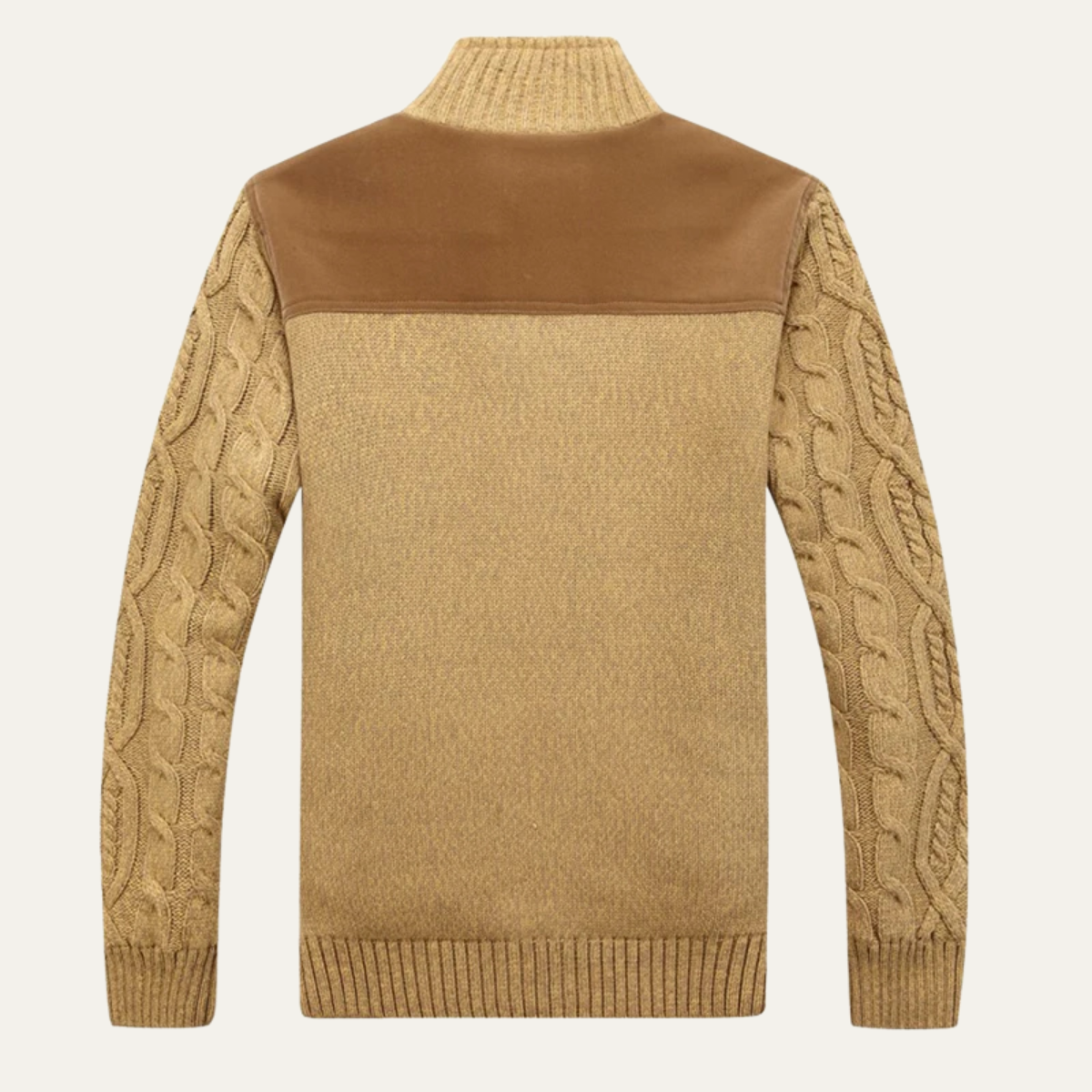 The Cernobbio Men's Thick Knitted Warm Fleece Winter Cardigan