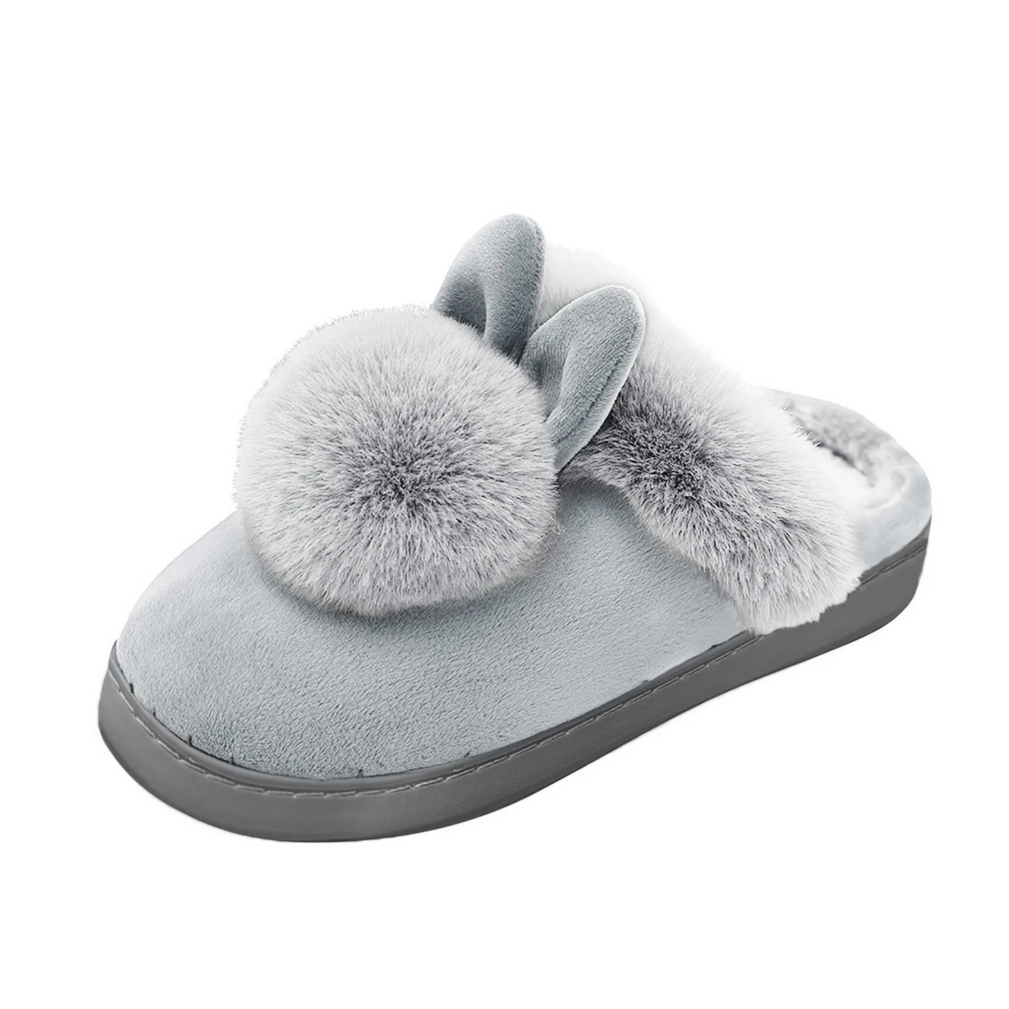 Malvina | Lightweight Furry Slippers with Adorable Ear Design