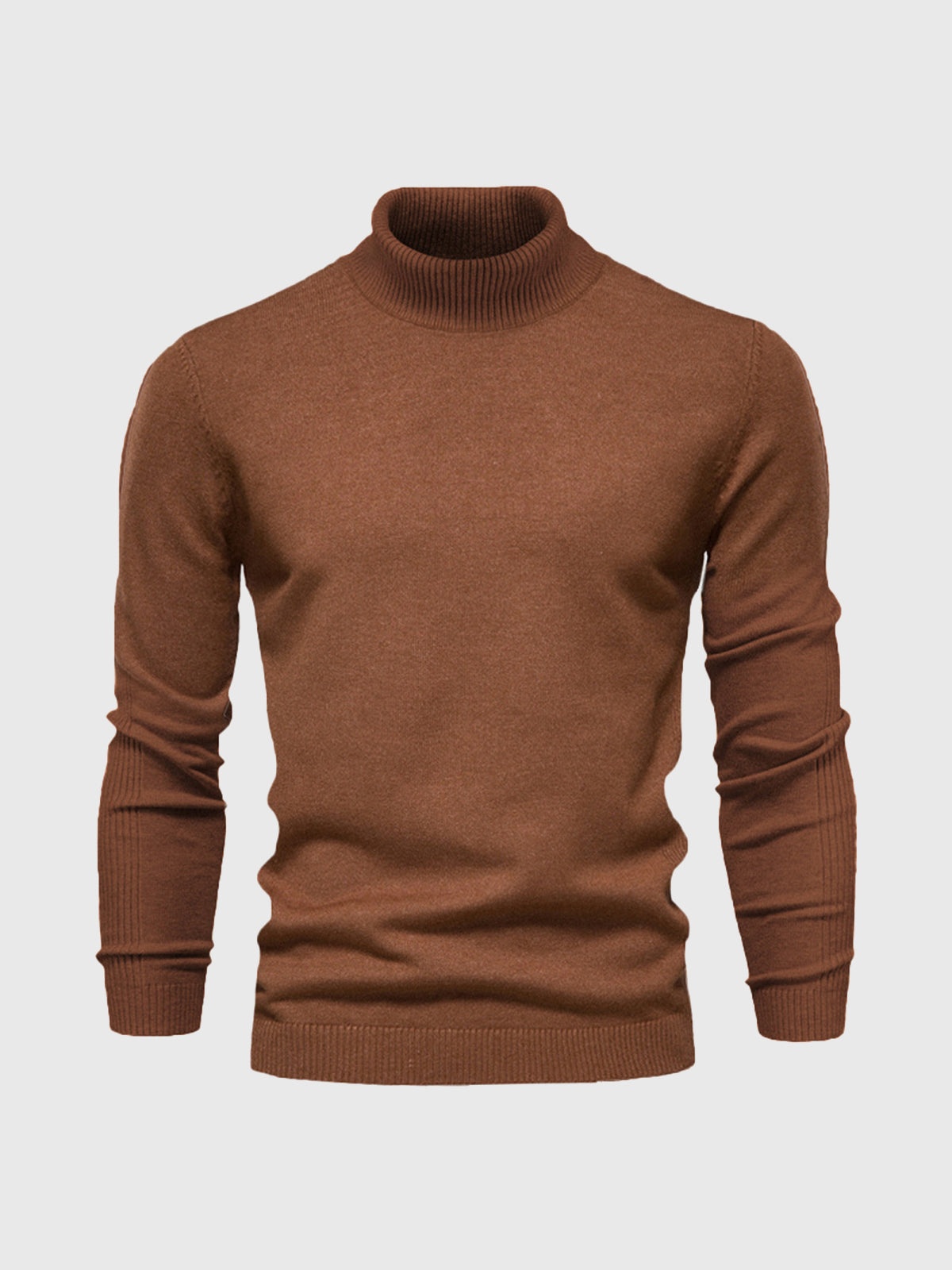 Raymond | Men’s Cotton Turtleneck Jumper – Elegant Solid Colour Sweater