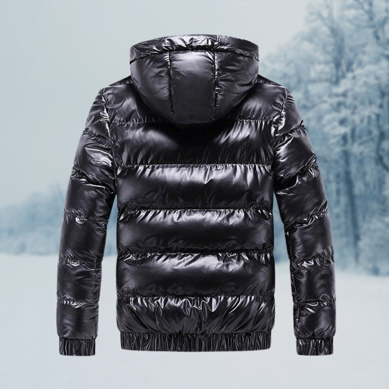 Jasper | Men’s Waterproof Padded Quilted Winter Jacket with Hood