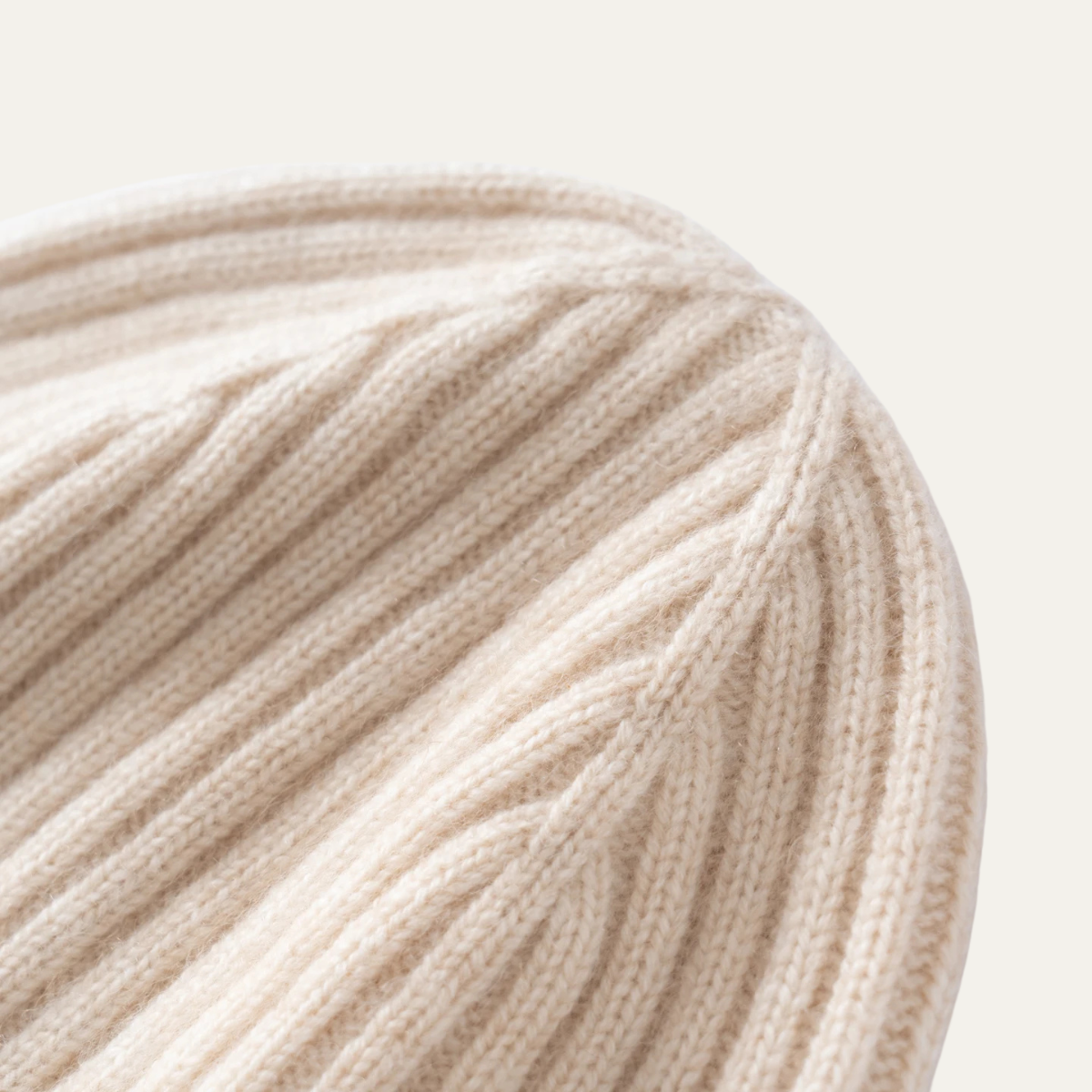 The Blackwell Men's Stylish Ribbed Knit Cashmere Beanie