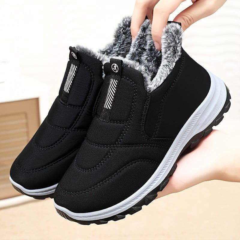 Peggy | Women’s Ankle-High Slip-On Winter Boots with Warm Lining