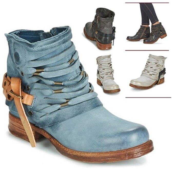 Elea | Women's Retro Ankle Boots with Stylish Block Heel & Side Zip