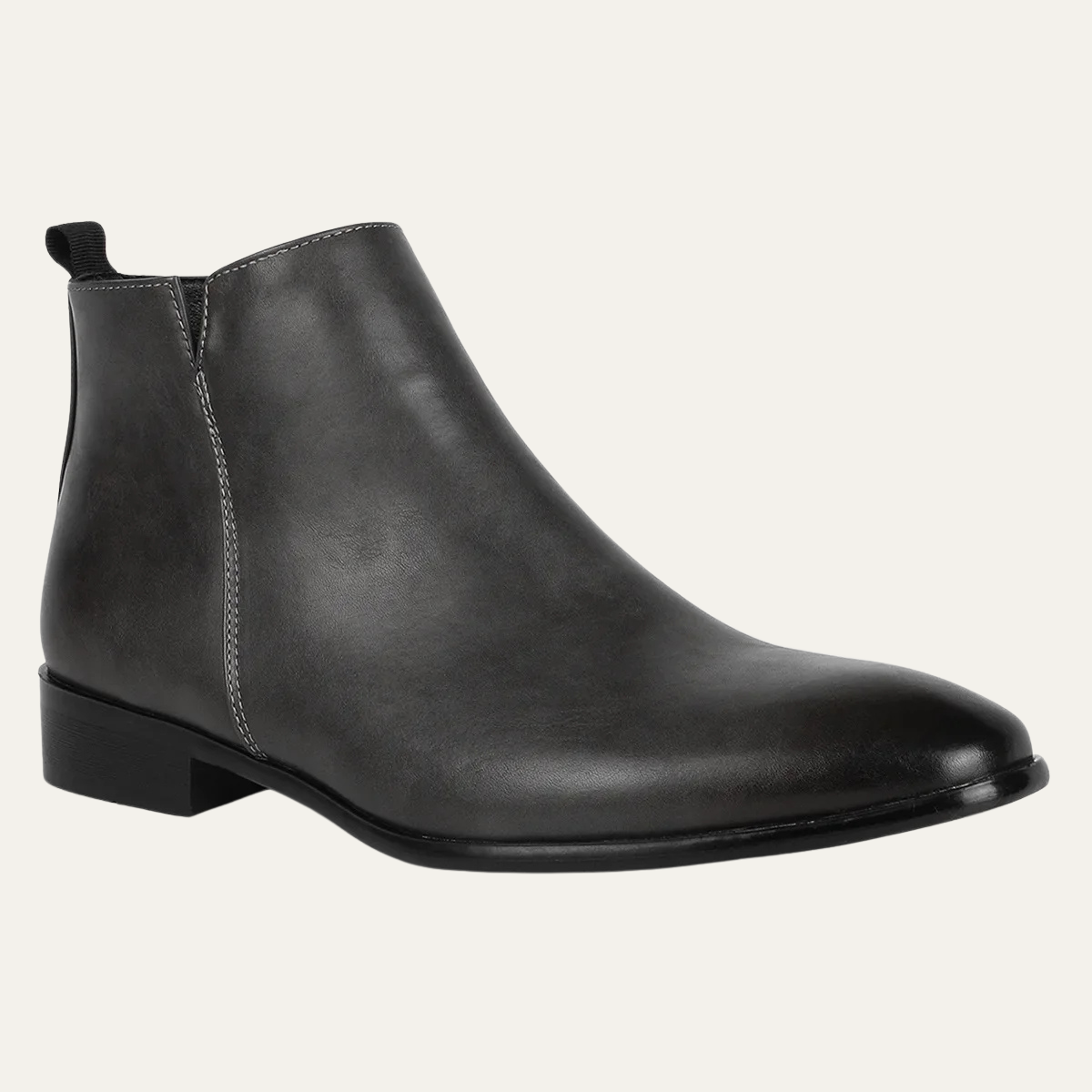 The Versailles Men’s Luxury Leather Slip On Business Dress Ankle Boots
