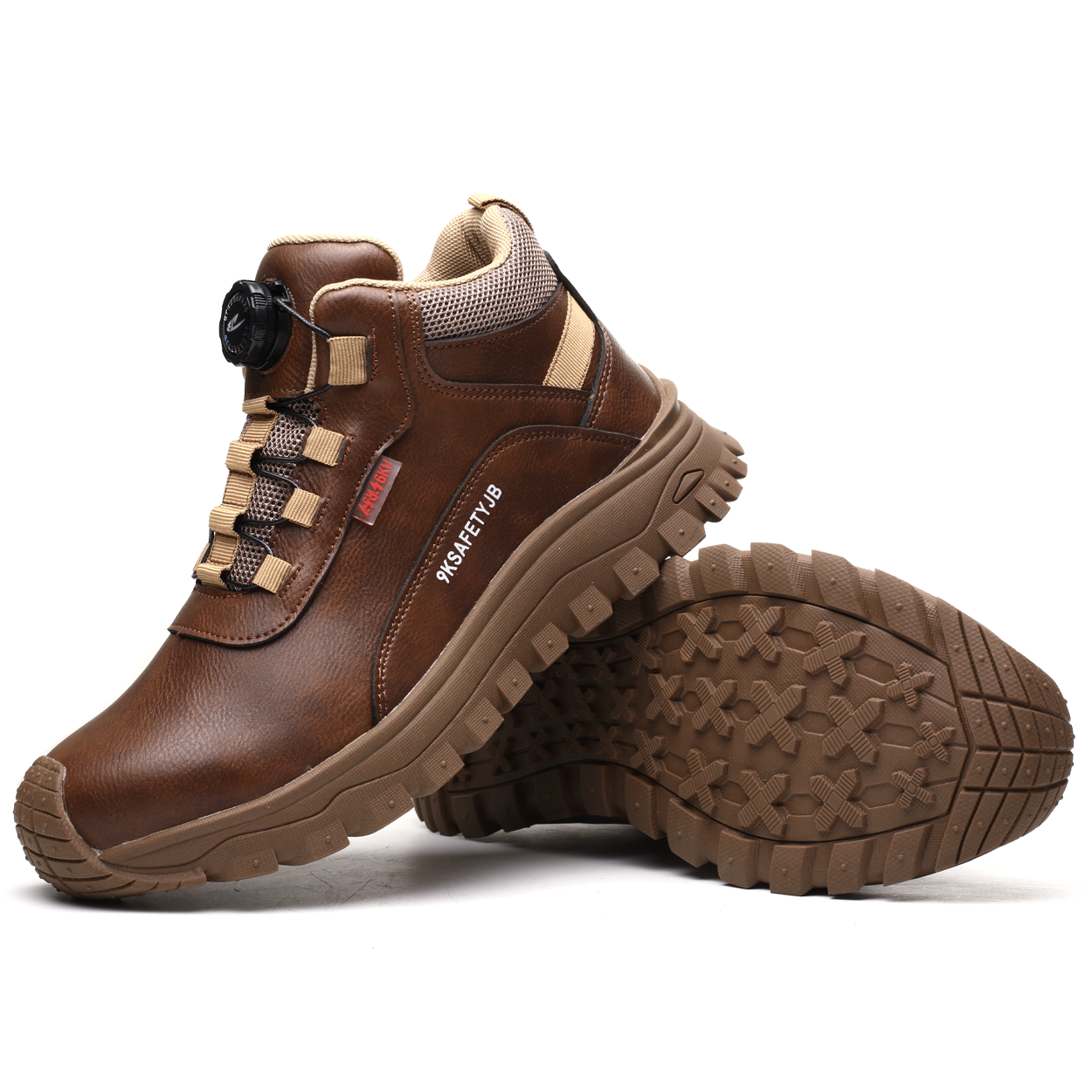 Pascal | Modern Safety Shoes for Men with Elastic Laces