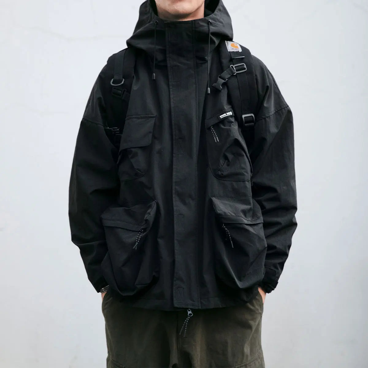 Norbert | Men's Weatherproof Jacket with Hood & Zip – Practical & Versatile